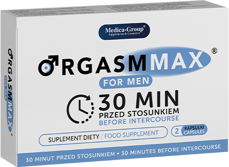 Orgasm Max for Men kapsułki mockup